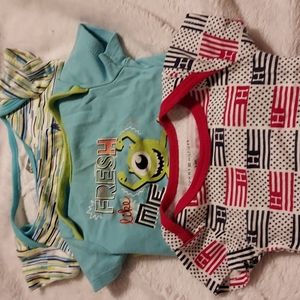 Assorted graphic onsies